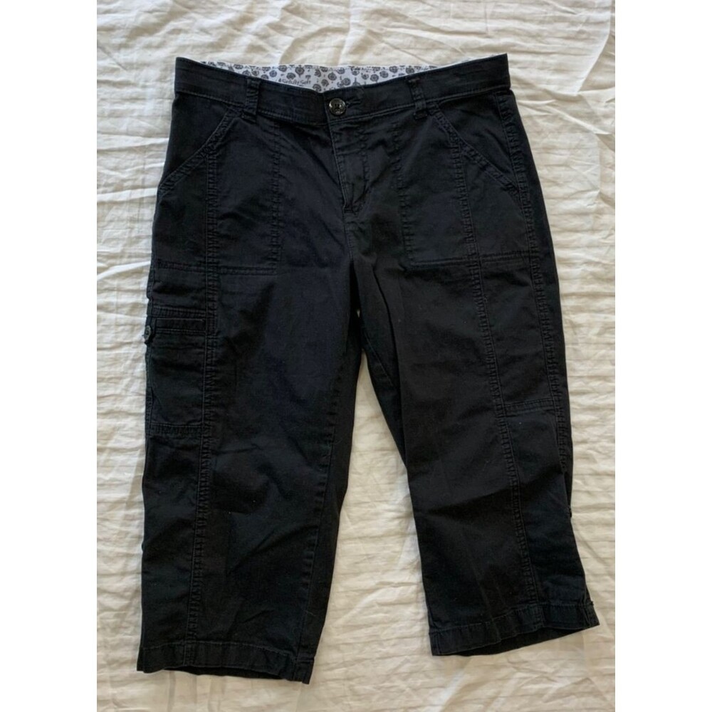 LEE WOMENS CARGO CAPRIS PANTS SIZE 8P